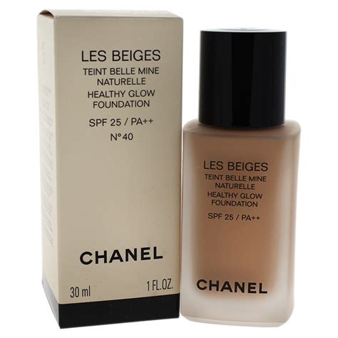 chanel pro lumiere foundation 40 beige|chanel les beiges powder.